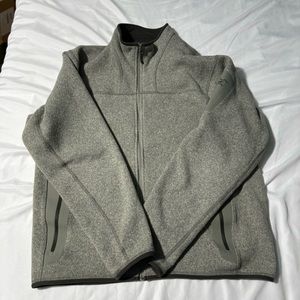 Arc’teryx Covert Full Zip Sweater green heather Green Trim Large